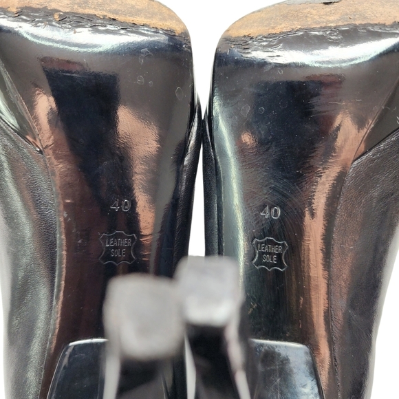 Alexander Wang Natasha Pumps Architectural Heels Black 40 / 8 - Picture 13 of 15